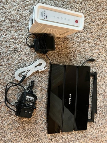 Modem and router - modem,